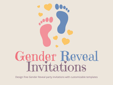 Boy or girl? Gender Reveal Invitation Templates