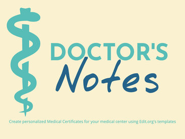 Printable Doctor's Note Templates for Work Absence
