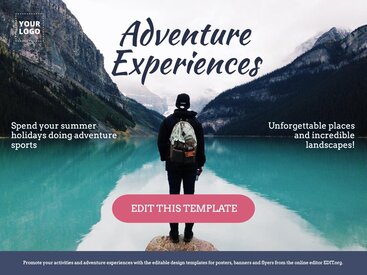 Adventure Experience Templates to Edit Online
