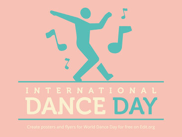 International Dance Day Poster Templates