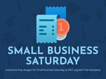 Small Business Saturday Flyer Templates