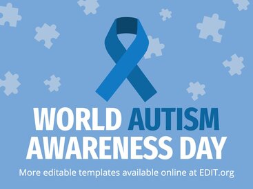 Create a World Autism Awareness Day poster