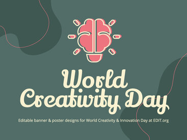 Design World Creativity and Innovation Day Posters