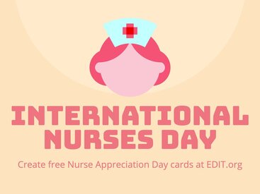 Create posters for International Nurses Day