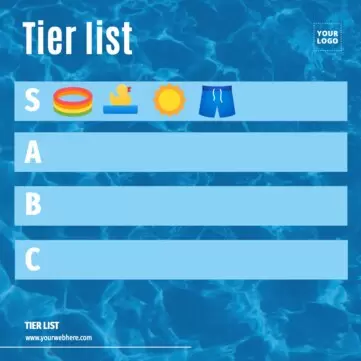 Edit a tier list blank template