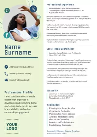 Create your resume