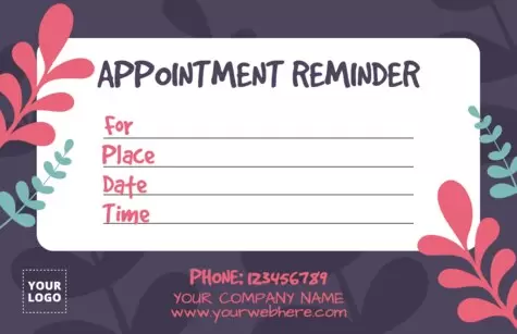 Edit a Reminder Card