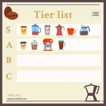 Edit a tier list blank template